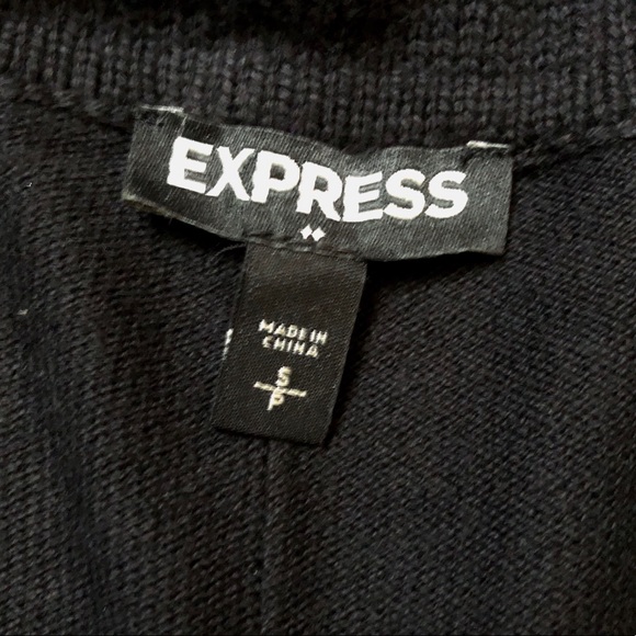 Express Cowl Neck Knit Sweater Dress - Picture 5 of 5
